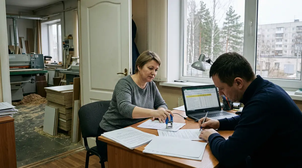 Подписание договора поставки деталей ЛДСП с юридическим лицом через ЕИС